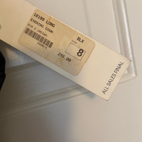 Rimini vintage Black mesh Dress - Picture 9 of 9